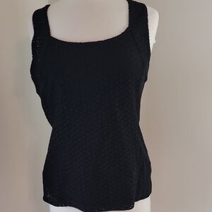 Elegant Black Sleeveless Top